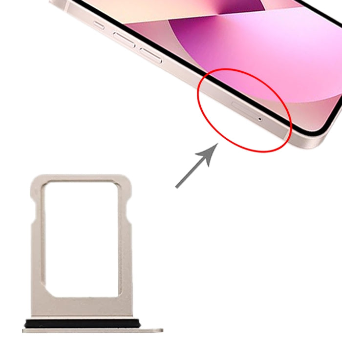 SIM Card Tray for iPhone 13 mini (Silver) by buy2fix