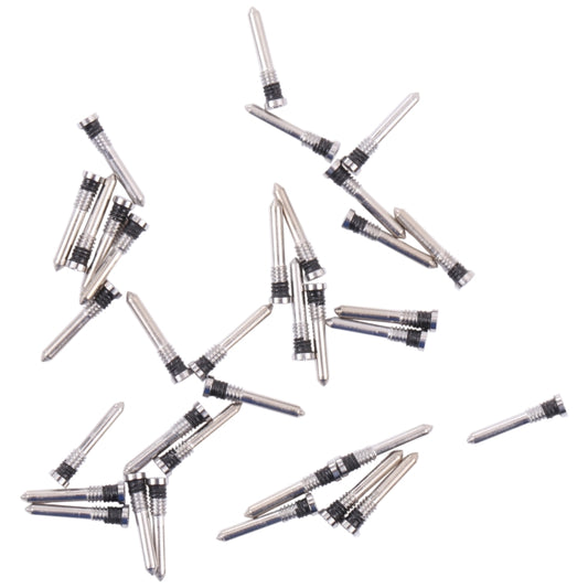 100 PCS Charging Port Screws for iPhone 13 mini (Silver) by buy2fix