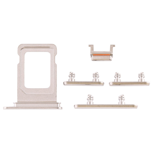 SIM Card Tray + Side Key for iPhone 11 Pro / 11 Pro Max(White) by buy2fix