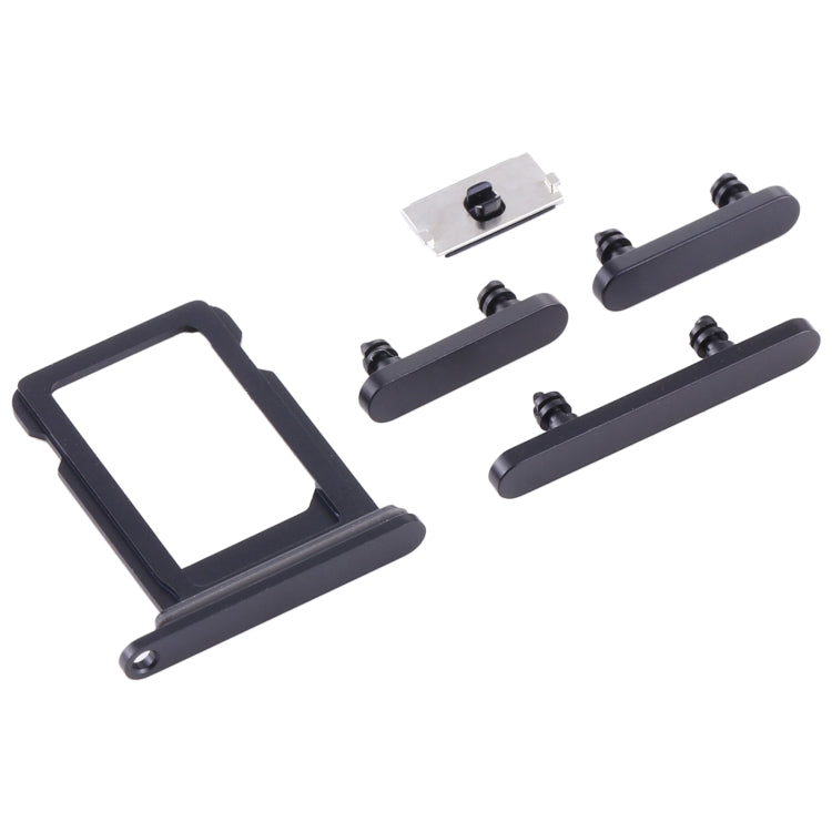 SIM Card Tray + Side Keys for iPhone 12 Mini(Black) by buy2fix