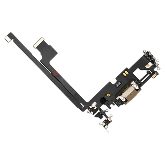 Original Charging Port Flex Cable for iPhone 12 Pro Max(Gold) by buy2fix