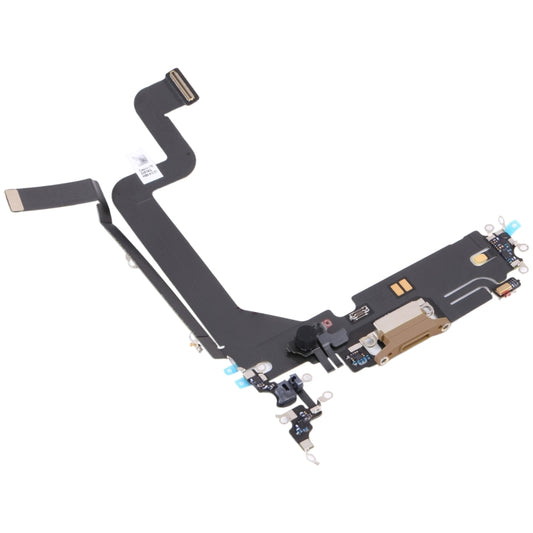 For iPhone 14 Pro Max Original Charging Port Flex Cable (Gold) by buy2fix