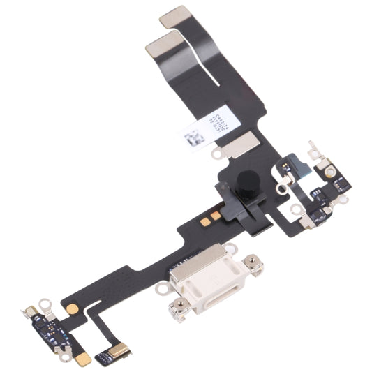 For iPhone 14 Original Charging Port Flex Cable (White) by buy2fix