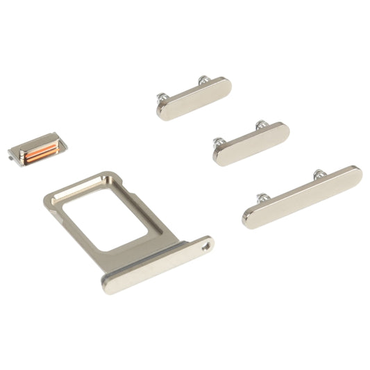 SIM Card Tray + Side Keys for iPhone 14 Pro Max(Gold) by buy2fix