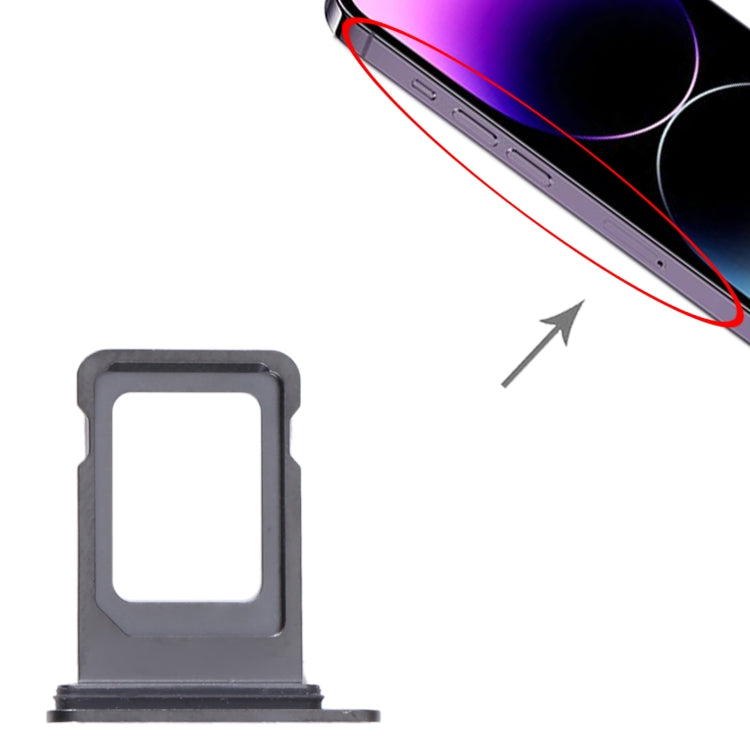 SIM Card Tray for iPhone 14 Pro (Black) by buy2fix