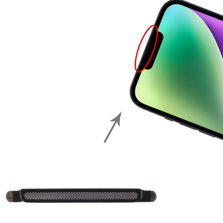 10 PCS Earpiece Receiver Mesh Covers for iPhone 14 / 14 Plus by buy2fix