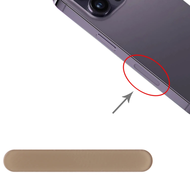 For iPhone 14 Pro / 14 Pro Max US Edition 5G Signal Antenna Glass Plate (Gold) by buy2fix