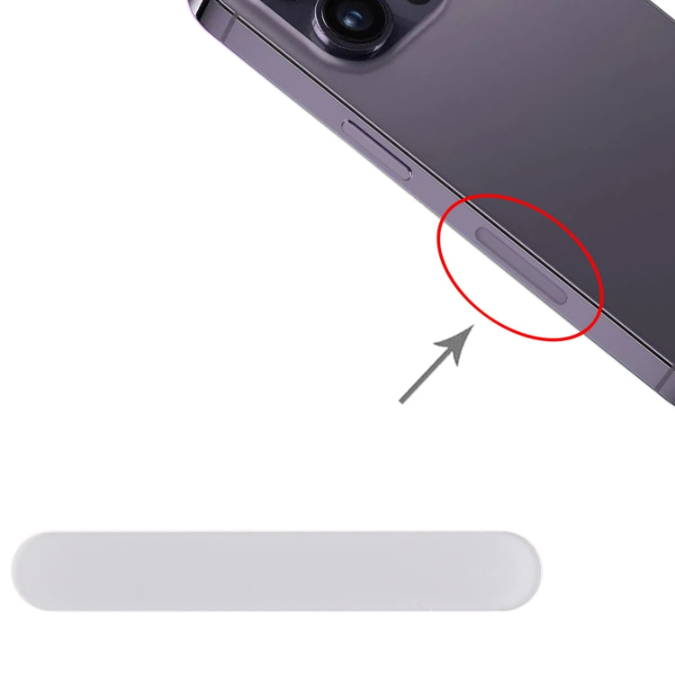 For iPhone 14 Pro / 14 Pro Max US Edition 5G Signal Antenna Glass Plate (Silver) by buy2fix