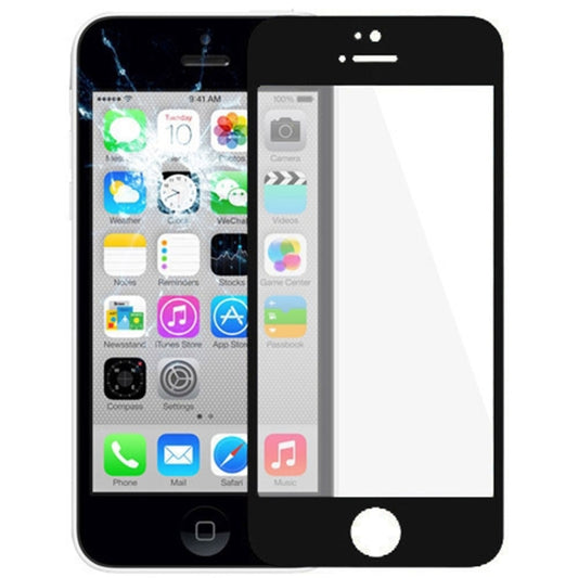 10 PCS for iPhone 5C Front Screen Outer Glass Lens(Black) by buy2fix