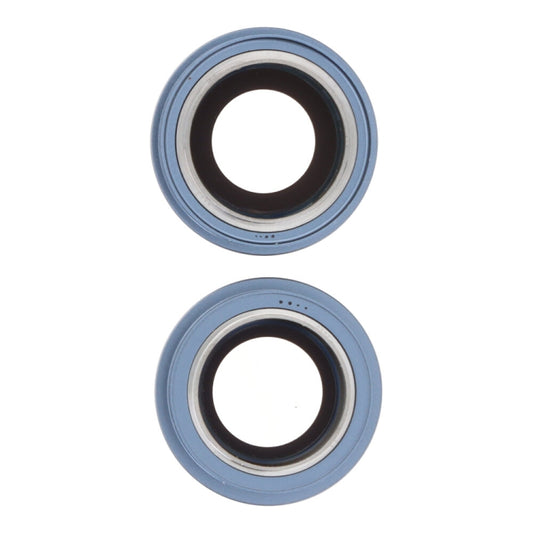 For iPhone 15 / 15 Plus 1set Camera Lens Cover (Blue) by buy2fix