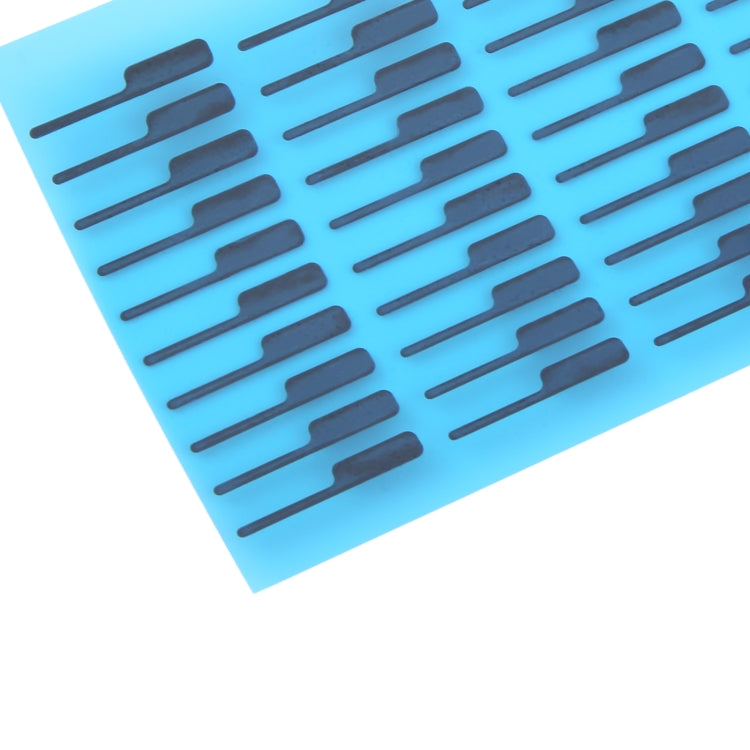 For iPhone 15 Pro Max 100pcs/set LCD Bottom Black Adhesive Sticker(01) by buy2fix