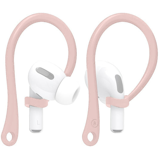 For AirPods 1 / 2 / Pro Anti-lost Silicone Earphone Ear-hook(Pink) by buy2fix