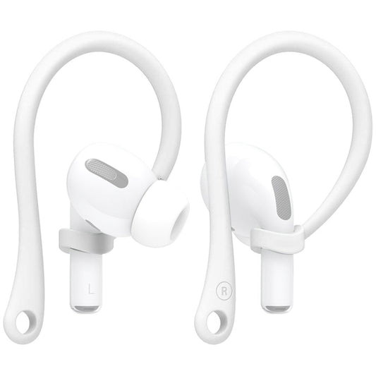 For AirPods 1 / 2 / Pro Anti-lost Silicone Earphone Ear-hook(White) by buy2fix