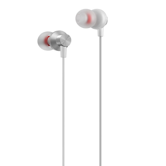 REMAX RM-560 Type-C In-Ear Stereo Metal Music Earphone with Wire Control + MIC, Support Hands-free, Not For Samsung Phones(White) by REMAX