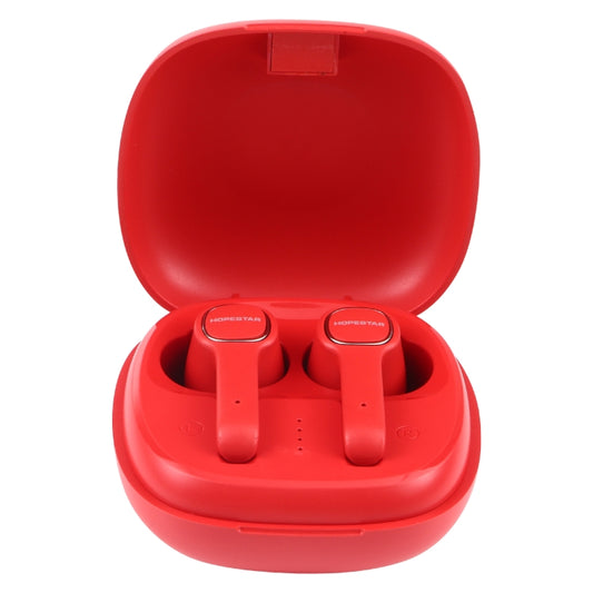 HOPESTAR S12 Bluetooth 5.0 True Wireless Bluetooth Earphone (Red) by HOPESTAR