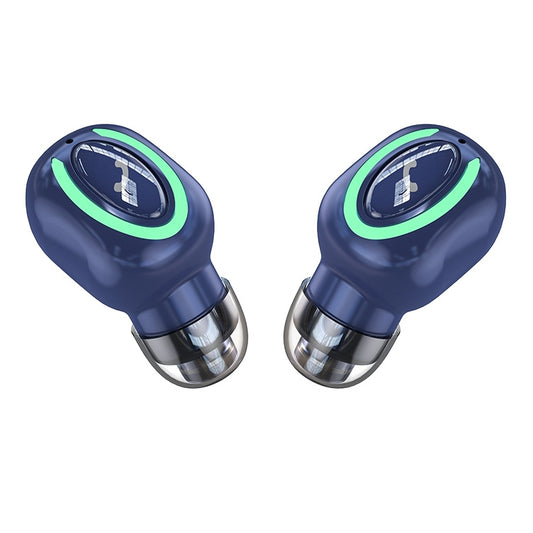 M9 Bluetooth 5.1 Business Style In-ear Stereo Wireless Bluetooth Earphone(Blue) by buy2fix