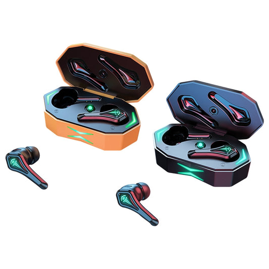 TWS-A10 Wireless Bluetooth Earphone with Charging Compartment(Black) by buy2fix