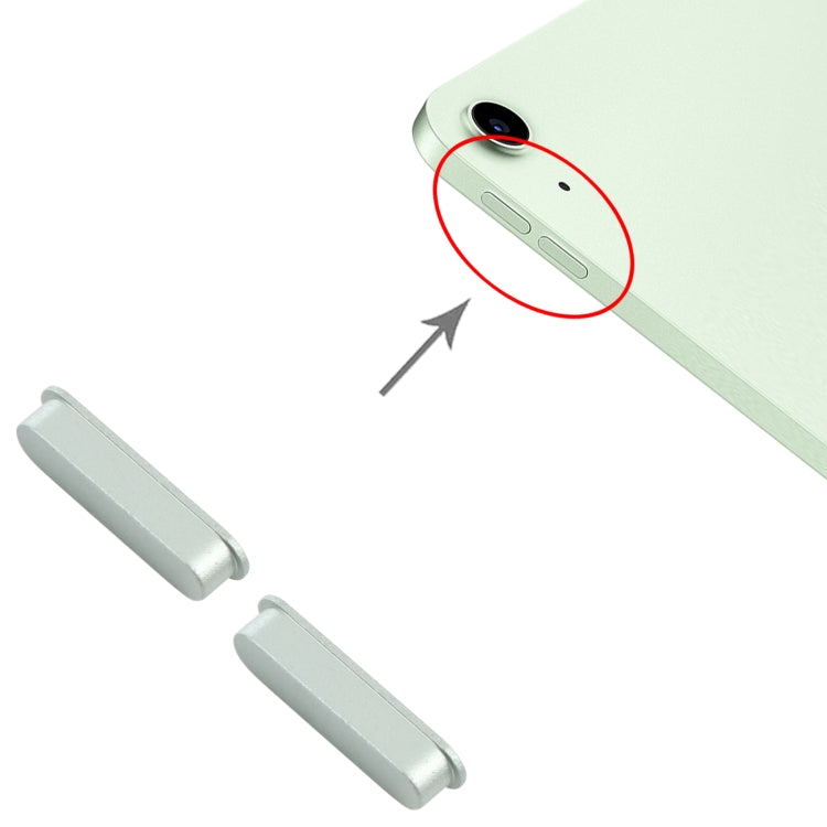 Volume Control Button for iPad Air 4 10.9 inch 2020 A2316 A2324 A2325 A2072 (Green) by buy2fix