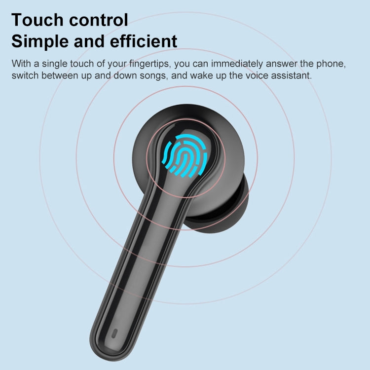 ETE-52 TWS In-ear Stereo Low Latency Bluetooth 5.0 Gaming Earphones (Black) by buy2fix
