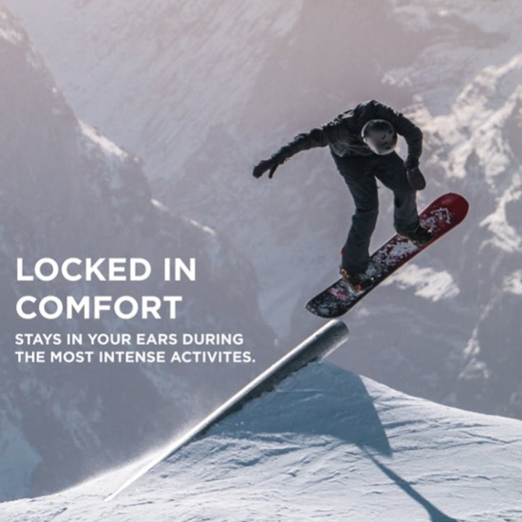 ZS0164 Slow Rebound Foam Earmuffs for AirPods Pro, Size: L (Black) by buy2fix