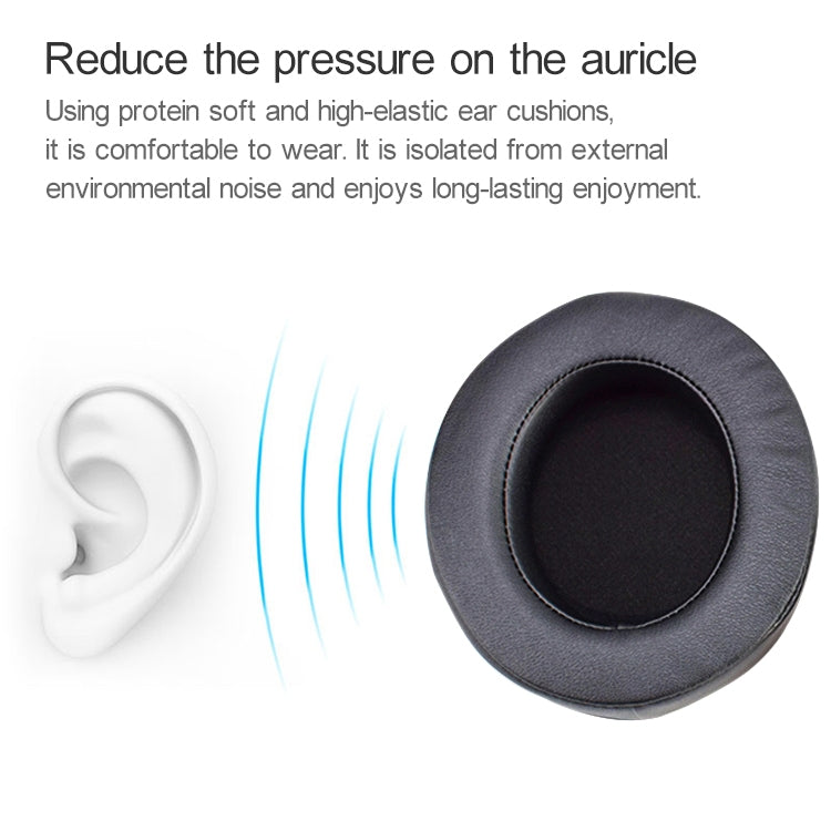 2 PCS For Razer Kraken 7.1 V2 Pro Headphone Cushion Sponge Gel Cover Earmuffs Replacement Earpads by buy2fix