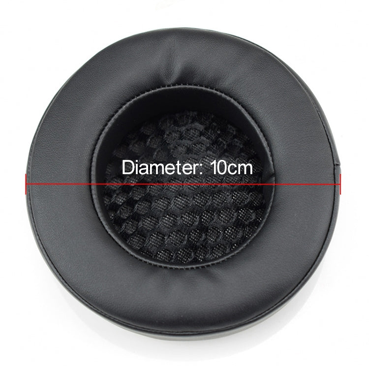 2 PCS For XIBERIA V2 / V5 / X10 / X12 Thicken Headphone Cushion Sponge Cover Earmuffs Replacement Earpads(Black) by buy2fix