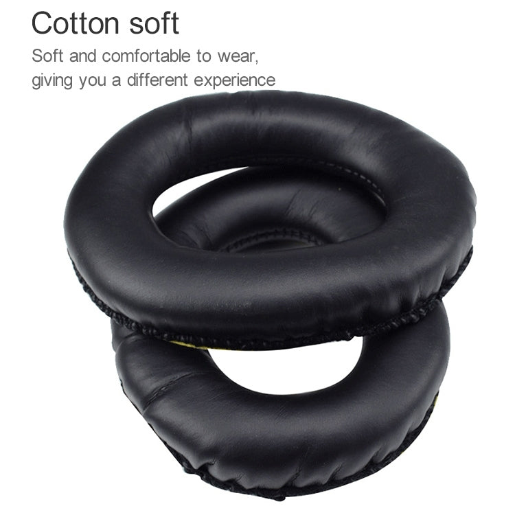 2 PCS For AKG K44 / K55 / K66 / K77 / K99 Headphone Cushion Sponge Cover Earmuffs Replacement Earpads by buy2fix