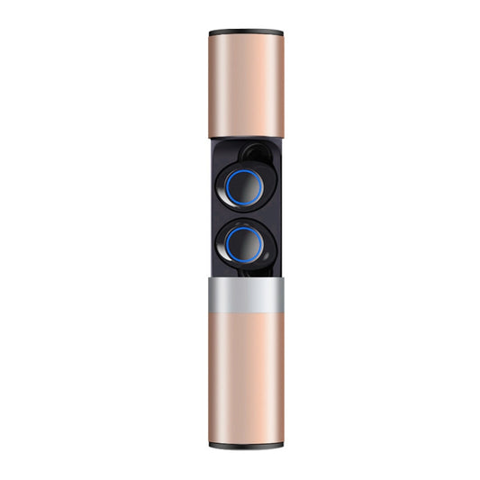 Drawer Type S2 Ear-in TWS Bluetooth V5.0 Wireless Earphones(Gold) by buy2fix