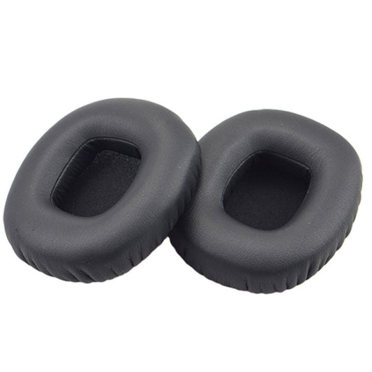2pcs For JBL J55 / J55a / J55i Headphones Imitation Leather + Foam Soft Earphone Protective Cover Earmuffs(Black) by buy2fix
