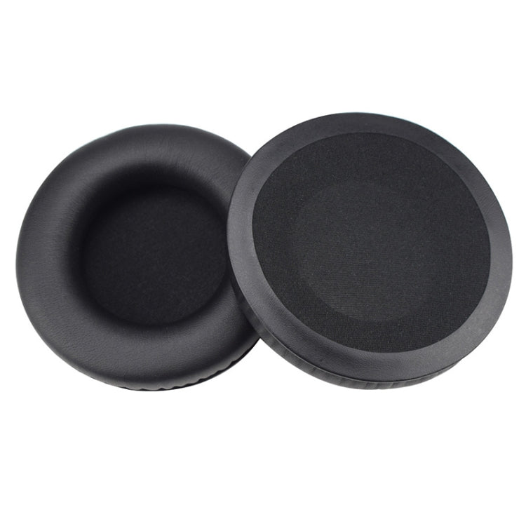 2pcs For JBL E50BT / Cuffie Synchros S500 & S700 Headphones Imitation Leather + Foam Soft Earphone Protective Cover Earmuffs(Black) by buy2fix
