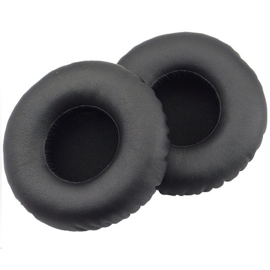 2pcs For JBL Synchros S400BT Headphones Imitation Leather + Memory Foam Soft Earphone Protective Cover Earmuffs(Black) by buy2fix