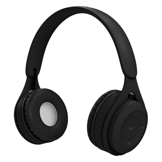 Y08 Hifi Sound Quality Macaron Bluetooth Headset, Supports Calling & TF Card & 3.5mm AUX (Black) by buy2fix