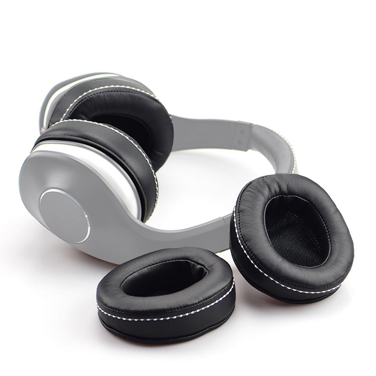 2 PCS For DENON AH-D600 / AH-D7100 Soft Sponge Earphone Protective Cover Earmuffs(Black White) by buy2fix