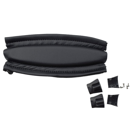 10 PCS For Bose QC2 / QC15 Headphone Head Beam Headgear Leather Cover with Plastic Parts + Screws by buy2fix