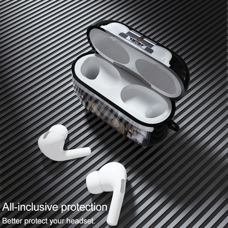 For AirPods Pro Mechanical Structure TPU Earphone Protective Case by buy2fix