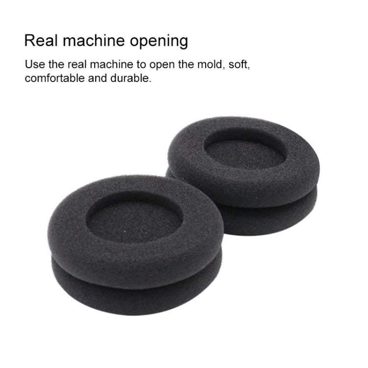 2 PCS For KOSS PP / SP Voltage Version Protein Leather Cover Headphone Protective Cover Earmuffs by buy2fix