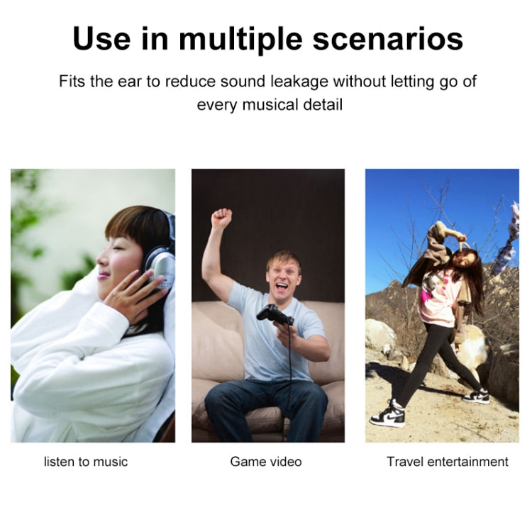 2 PCS For Sony MDR-XB450AP / XB550 / XB650 / XB400 Earphone Cushion Cover Earmuffs Replacement Earpads with Mesh(Red) by buy2fix