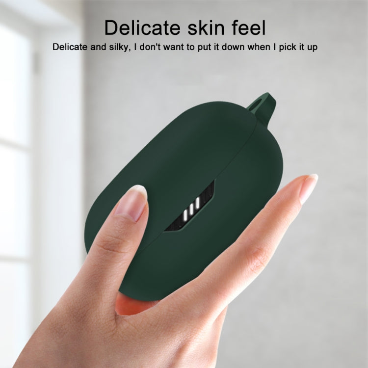 Silicone Wireless Earphone Protective Case Cover for JBL Wave 300TWS(White) by buy2fix