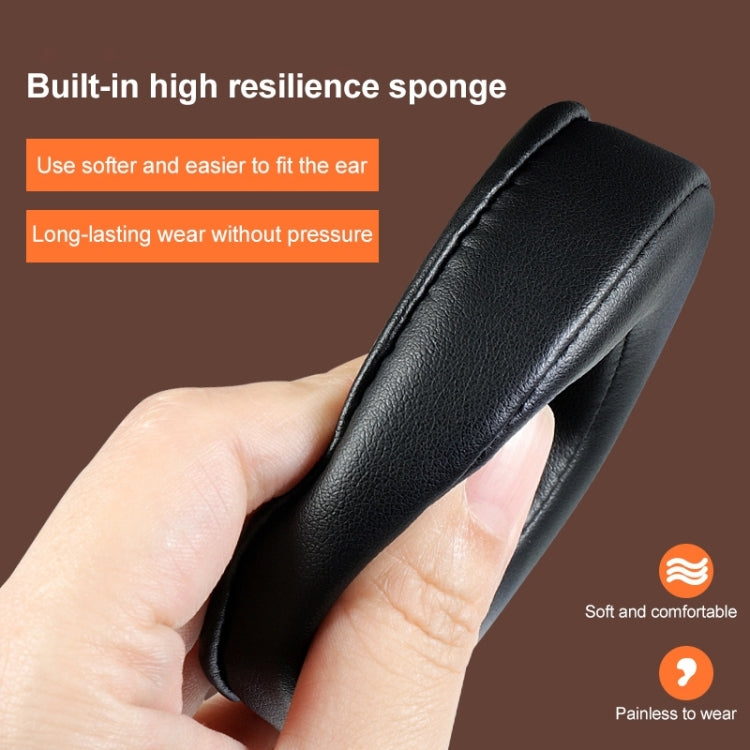 2 PCS For Skullcandy / HESH 2.0 HESH Ordinary Earphone Cushion Cover Earmuffs Replacement Earpads with Mesh(Black+Black Mesh) by buy2fix