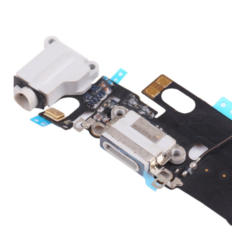 Original Charging Port Flex Cable for iPhone 6 (Light Grey) by buy2fix