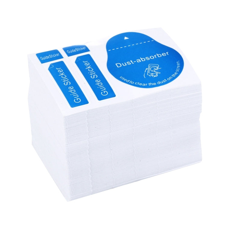 200 PCS Dust-absorber LCD Guide Sticker Dedust for Screen Glass by buy2fix