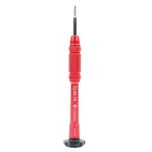 JIAFA JF-609-2.5 Hollow Cross Tip 2.5 Middle Bezel Repair Screwdriver(Red) by JIAFA