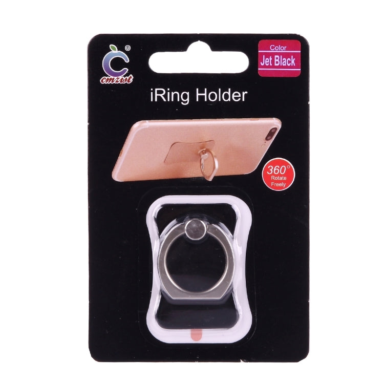 Universal 360 Degree Rotation Ring Phone Holder Stand(Black) by buy2fix