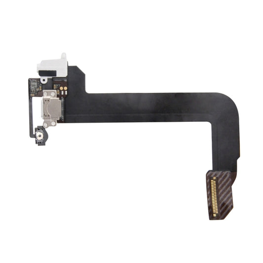Charging Port + Audio Flex Cable for iPod Touch 6 (White) by buy2fix