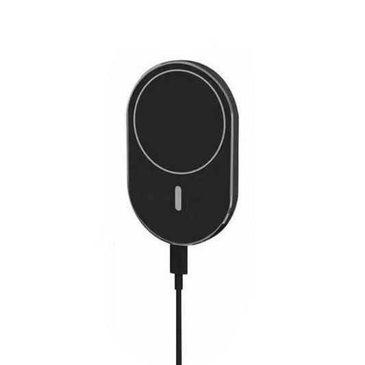 X19 Magsafe Car Air Outlet Vent Mount Clamp Holder 15W Fast Charging Qi Magnetic Wireless Charger(Black) by buy2fix