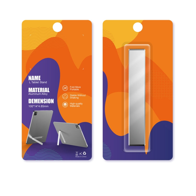 R-JUST PB07 Linear Shape Magnetic Folding Portable Aluminum Alloy Tablet Holder by R-JUST