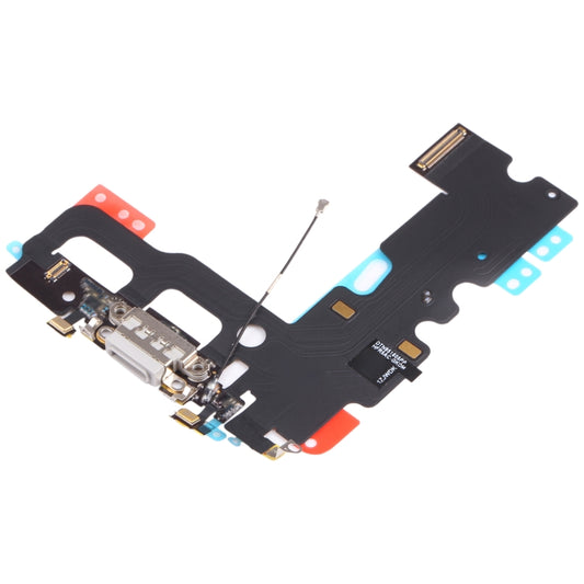 Original Charging Port Flex Cable for iPhone 7(Light Grey) by buy2fix