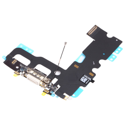 Original Charging Port Flex Cable for iPhone 7(White) by buy2fix