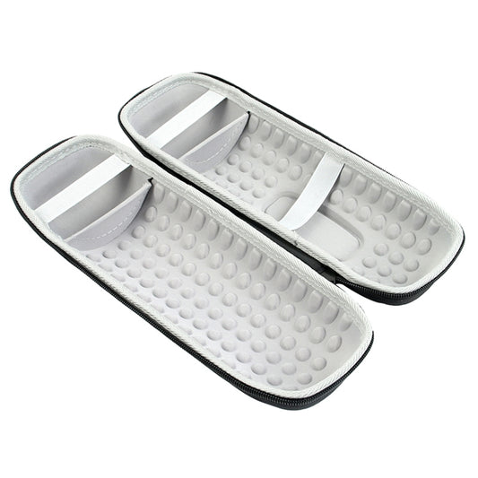 EVA Portable Speaker Storage Box Protective Cover with Shoulder Strap & Carabiner For JBL Charge 5 (Grey) by buy2fix