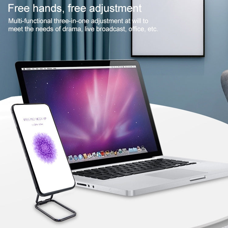 cmzwt CPS-028 Adjustable Folding Magnetic Mobile Phone Desktop Holder Bracket(Blue) by buy2fix